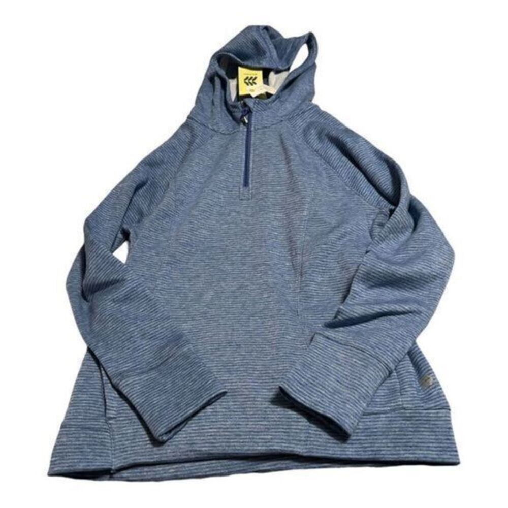 Girls' Shine Stripe Cozy Feece Hoodie Sweatshirt